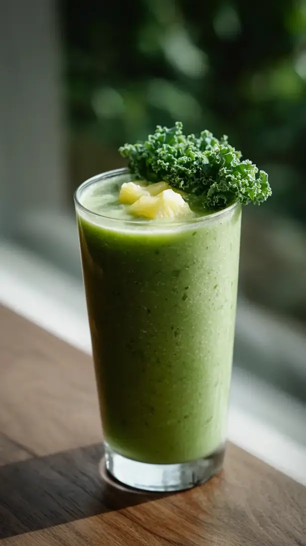 kale pineapple smoothie