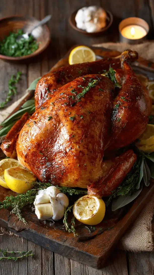 lemon thyme roasted turkey