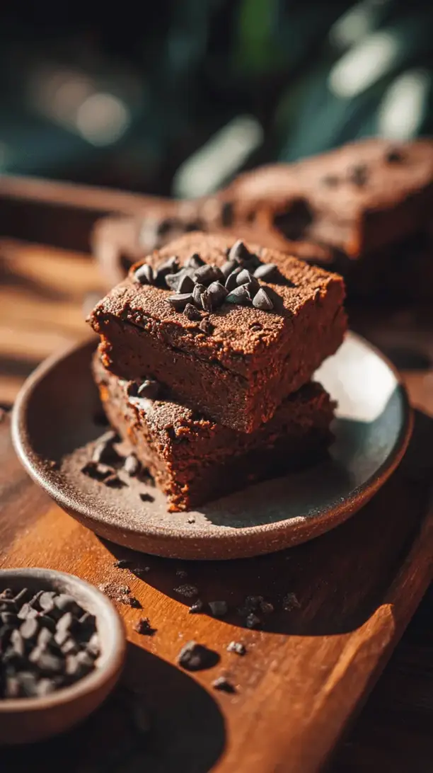 maple sweet potato brownies