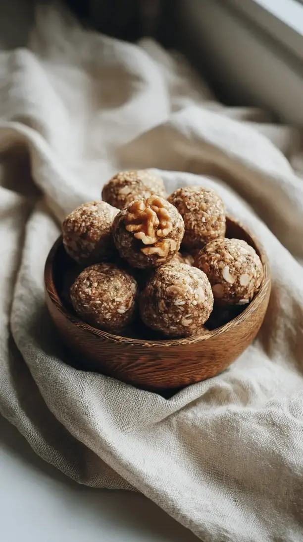maple walnut energy balls