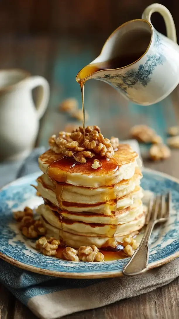 maple walnut pancakes