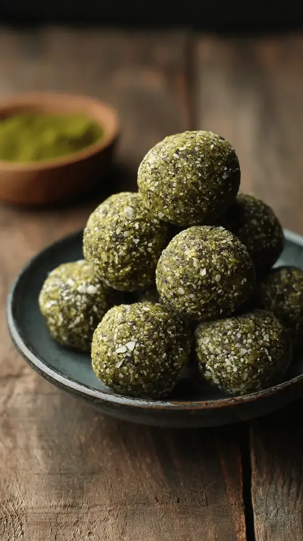 matcha energy bites