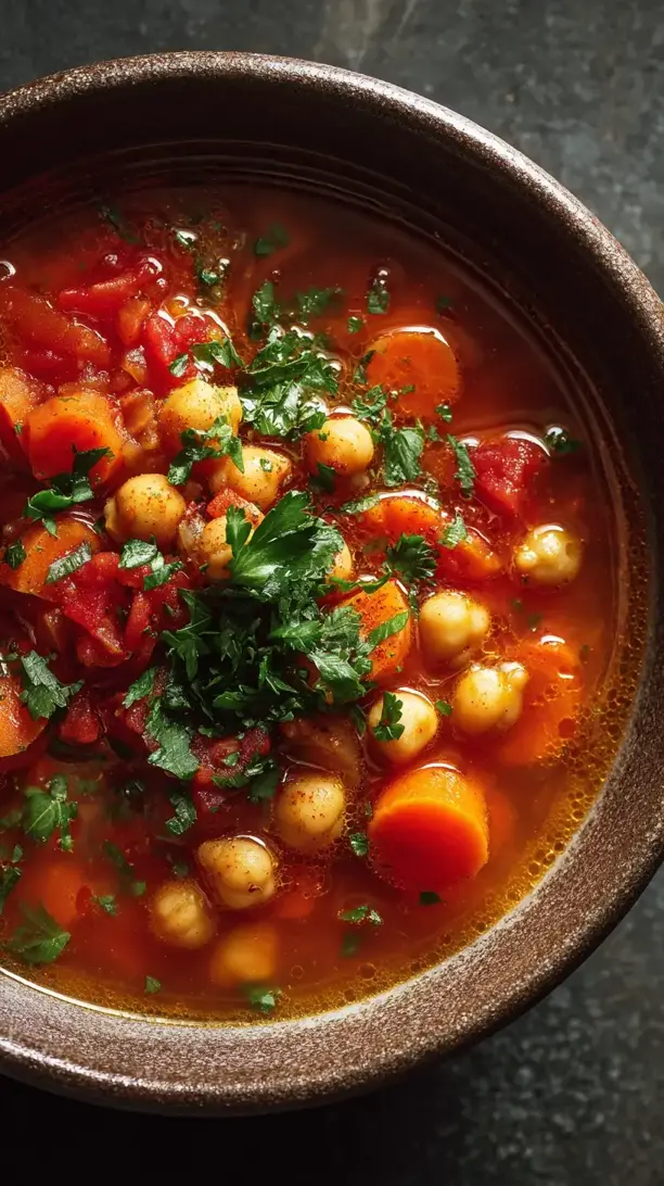 moroccan chickpea soup