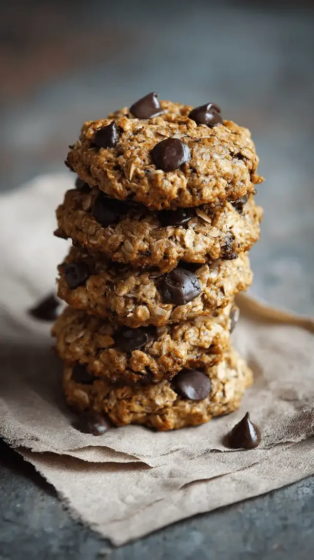oatmeal chocolate chip energy cookies