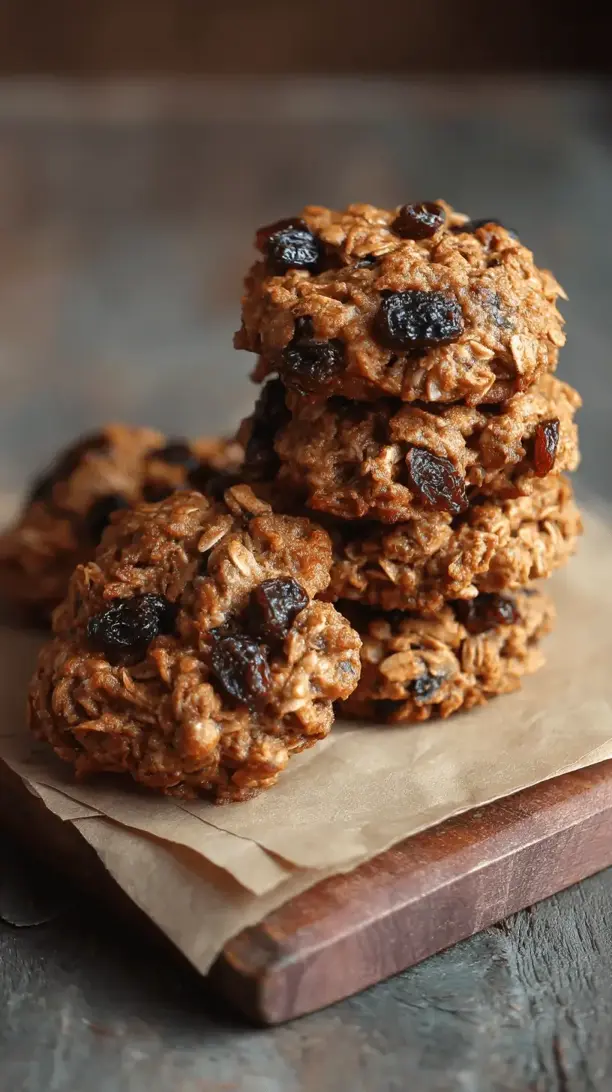 oatmeal raisin protein cookies