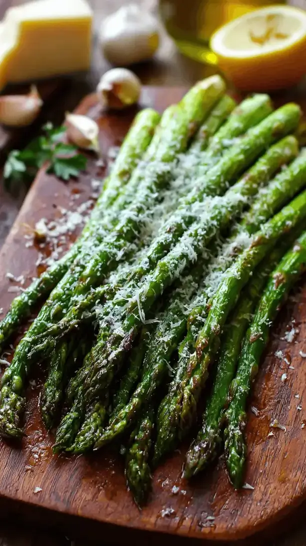 parmesan roasted asparagus