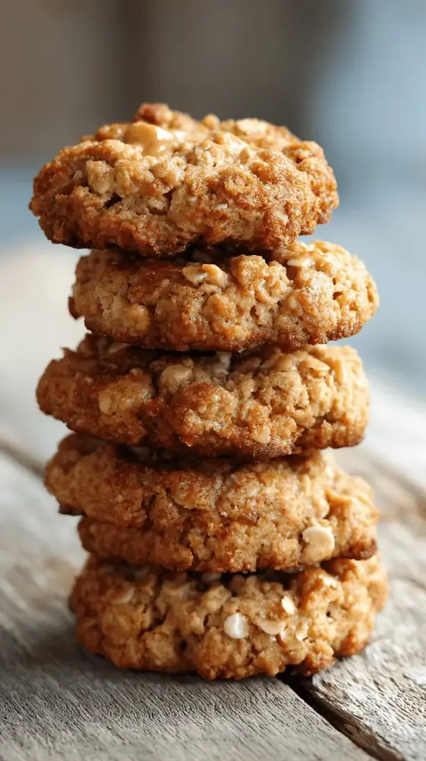 peanut butter banana cookies