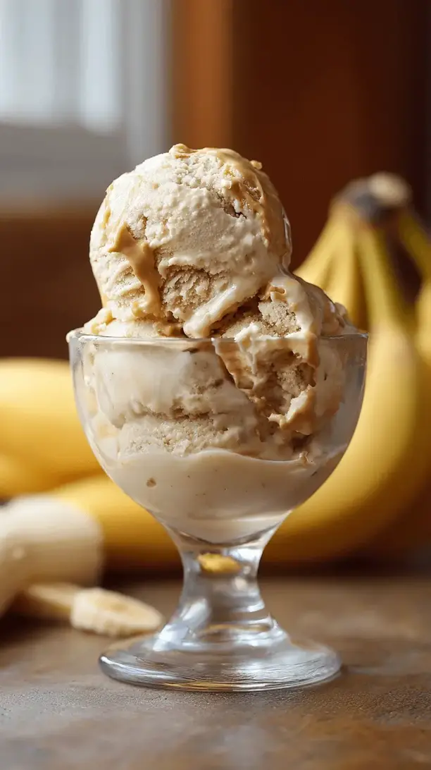 peanut butter banana ice cream