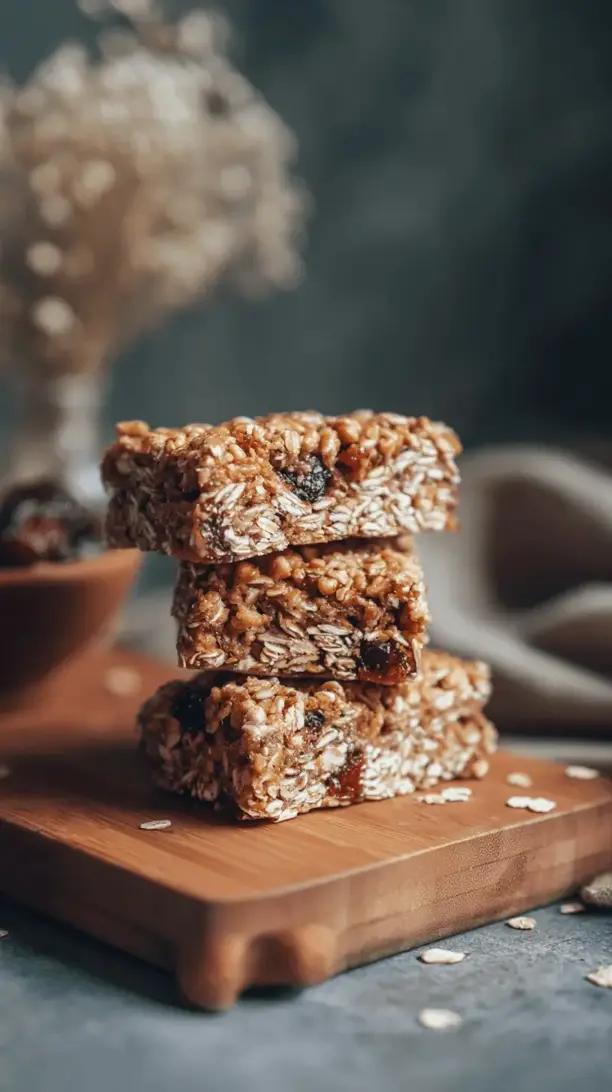 peanut butter oat energy bars