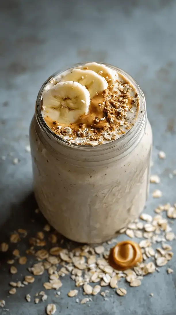 peanut butter oatmeal smoothie