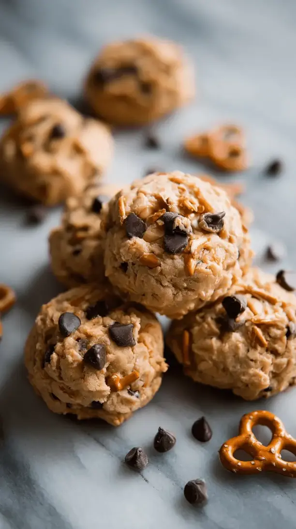 peanut butter pretzel cookies