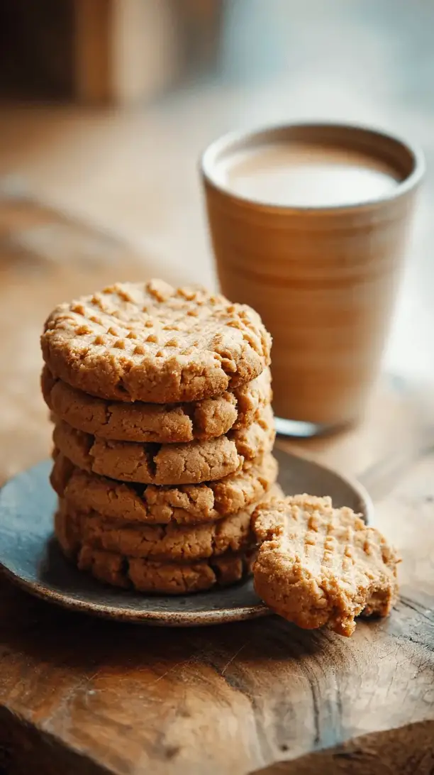 peanut butter protein cookies