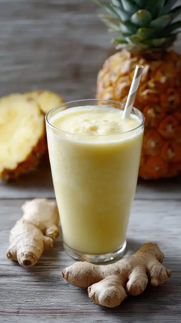 pineapple ginger smoothie