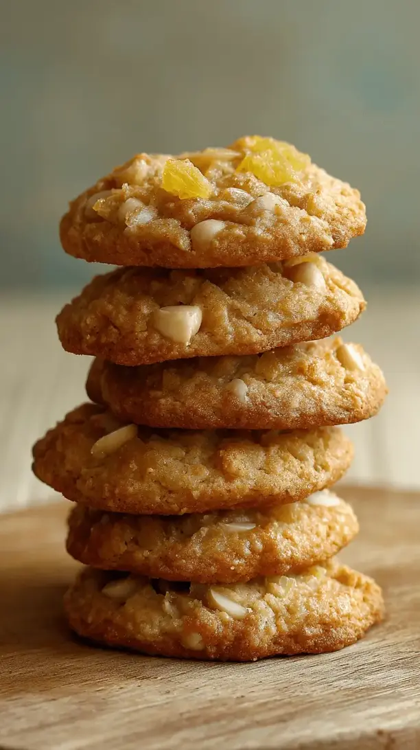 pineapple macadamia cookies