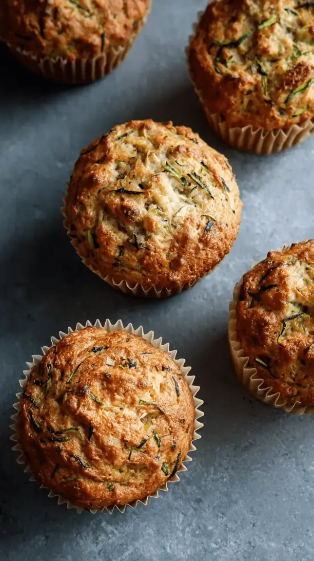 protein muffins with zucchini