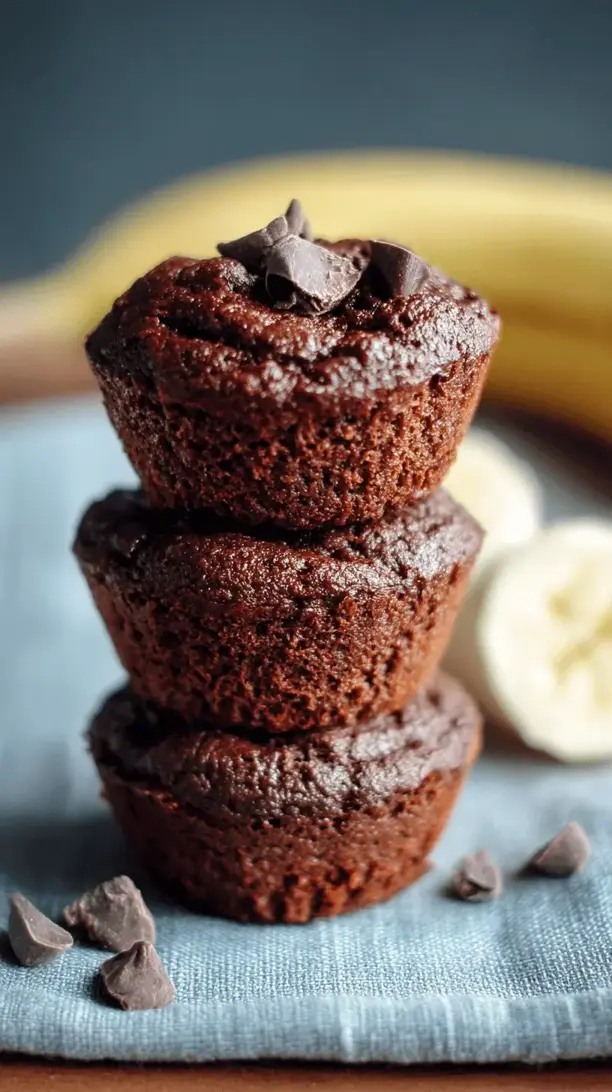 protein packed chocolate muffins