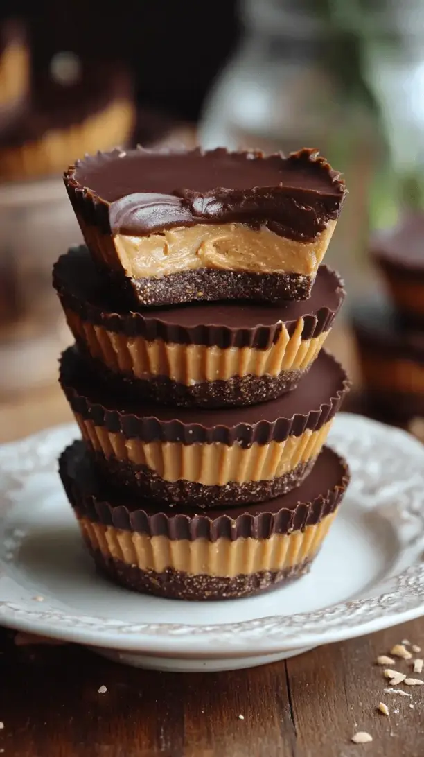 protein pb chocolate cups