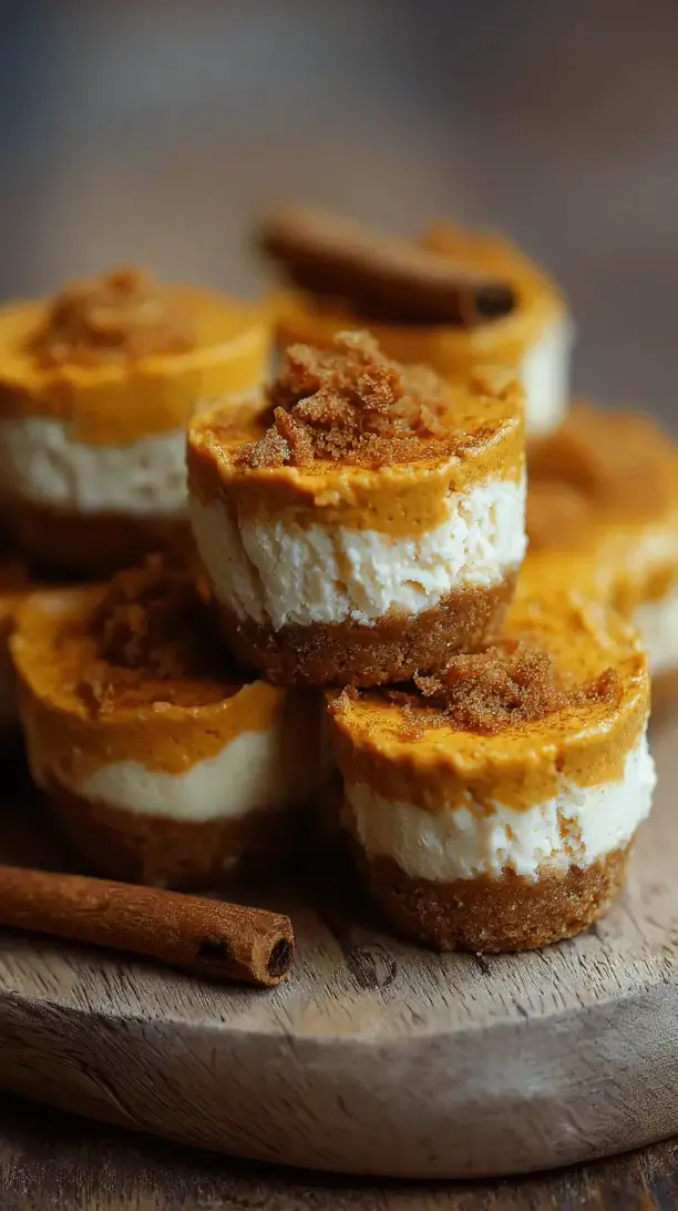 pumpkin cheesecake bites