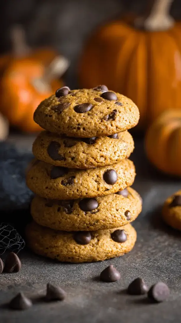 pumpkin chocolate chip cookies