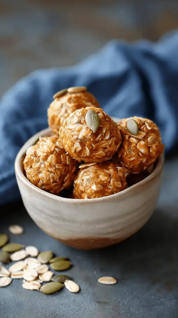 pumpkin protein bites
