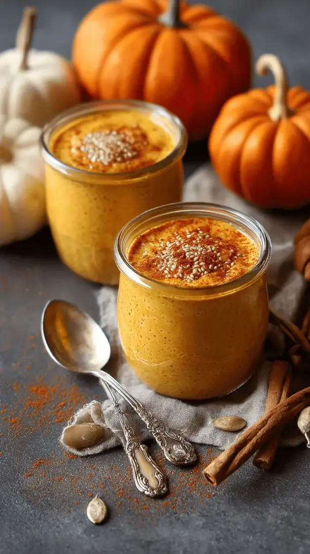 pumpkin spice chia seed pudding