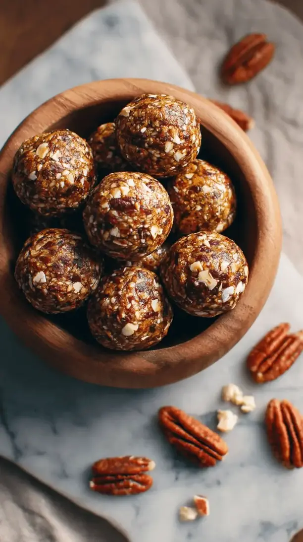 pumpkin spice energy balls