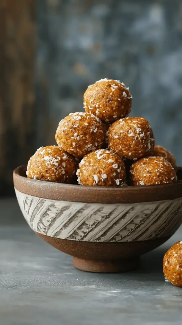 pumpkin spice energy bites