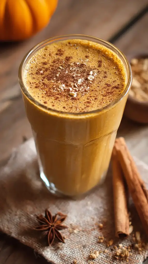 pumpkin spice protein shake