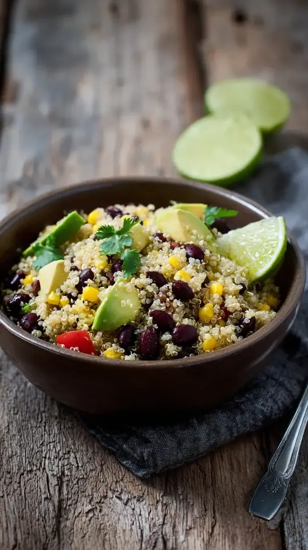 quinoa black bean salad