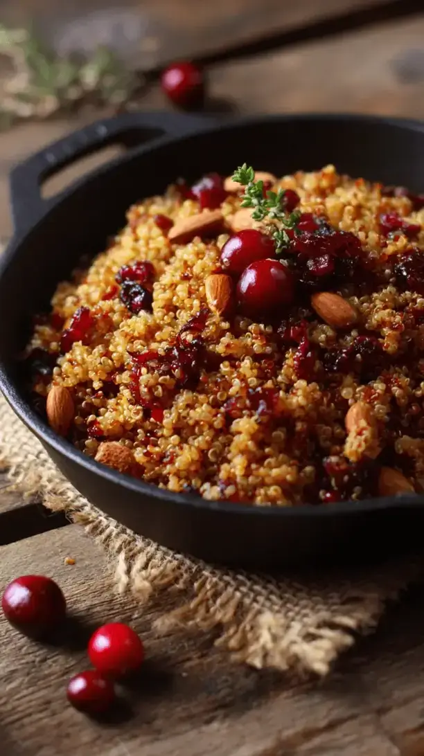 quinoa cranberry pilaf