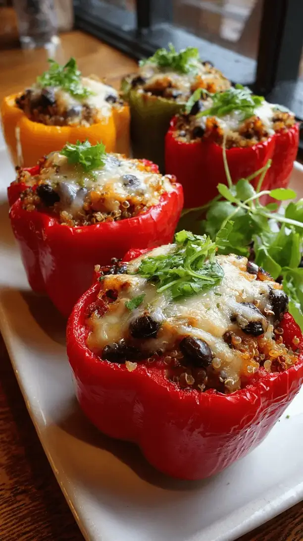quinoa stuffed peppers