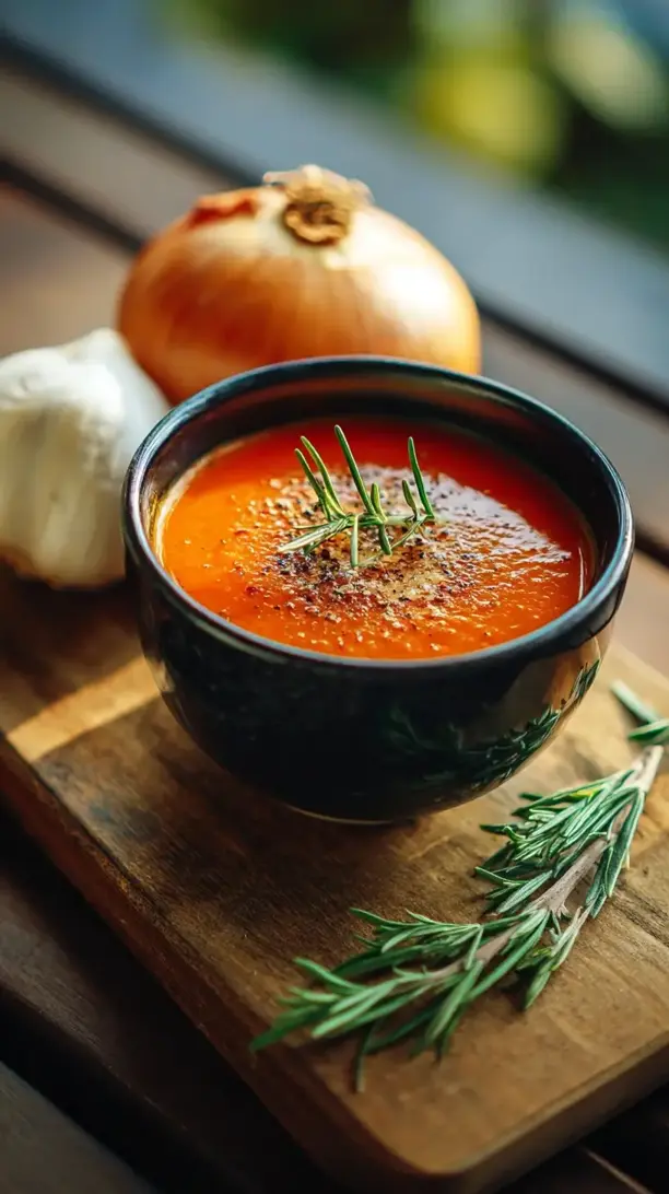 roasted red pepper soup