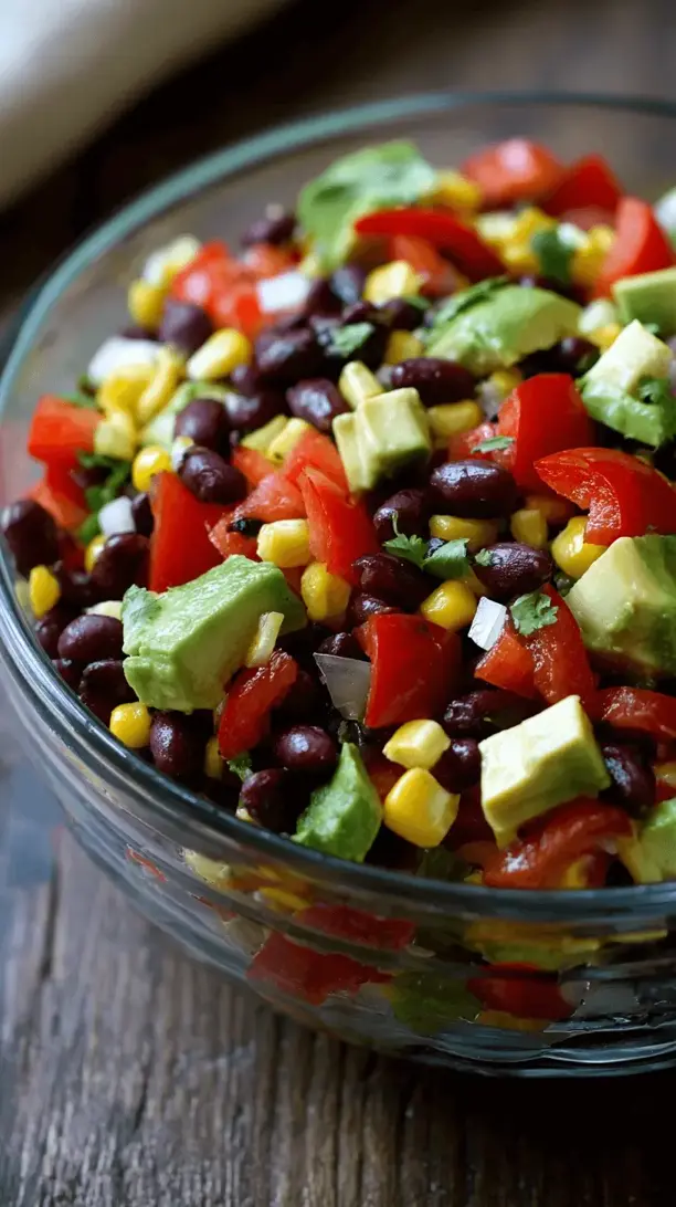 southwest black bean salad