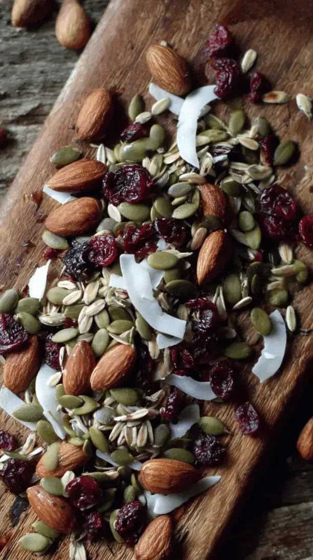 spiced pumpkin seed trail
