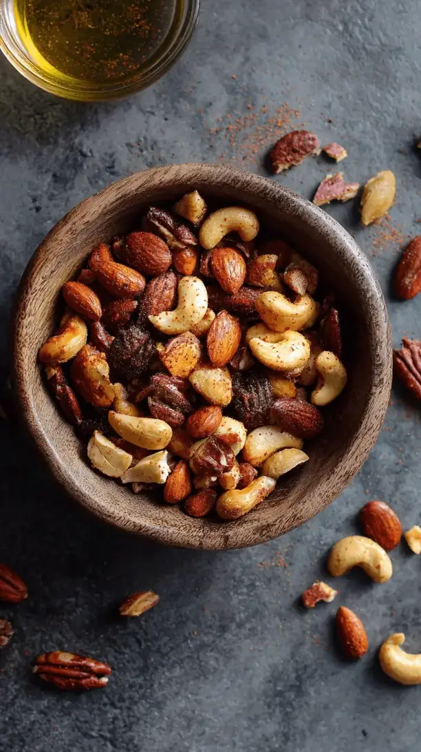 spiced roasted nuts