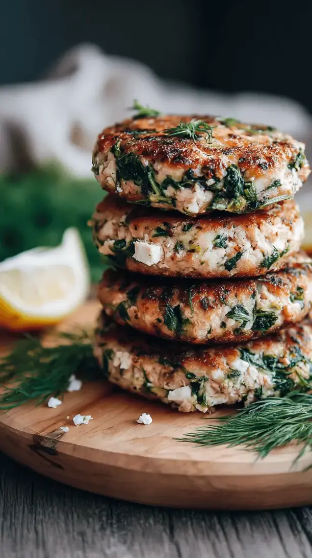 spinach feta stuffed turkey burgers