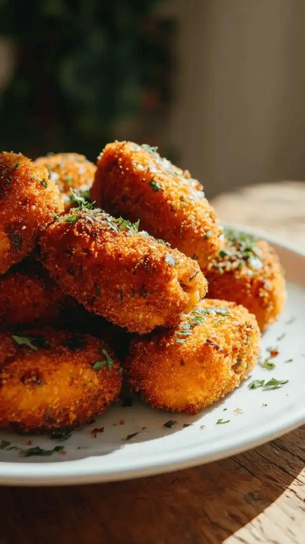 sweet potato and chickpea croquettes