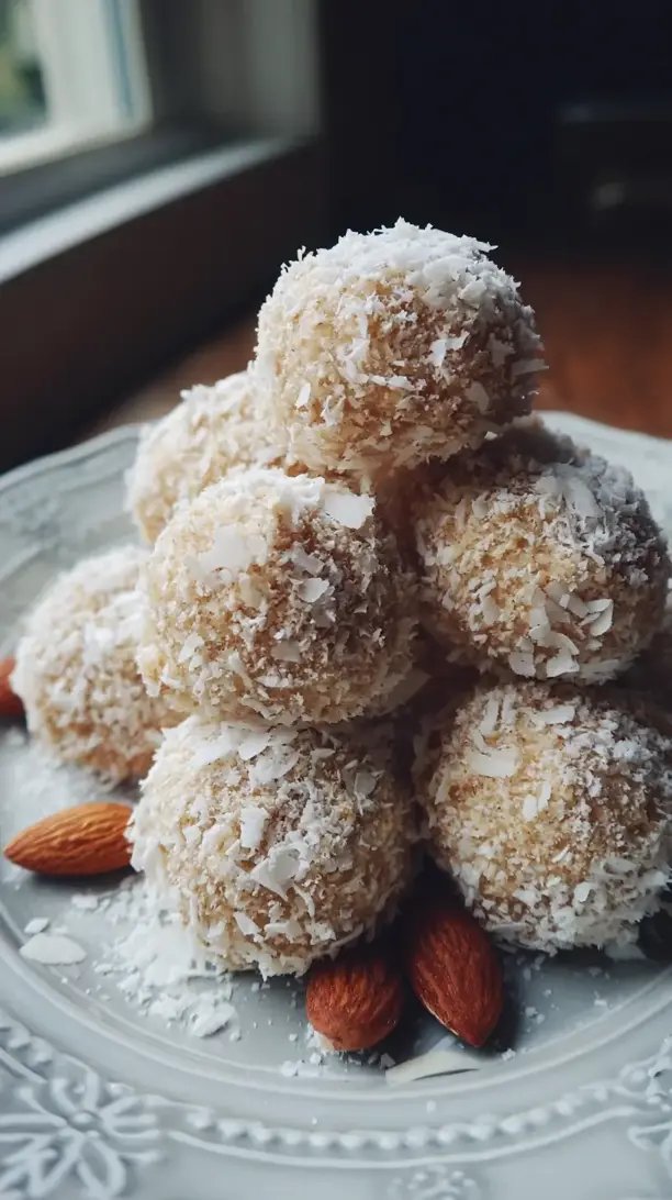 Almond Butter Snowball Cookies