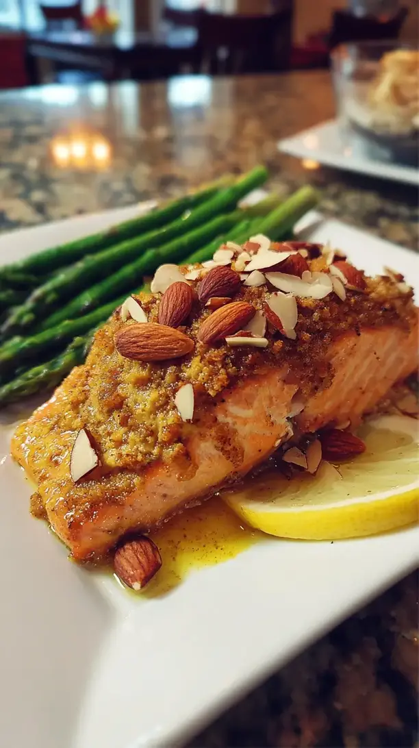Almond Crusted Salmon