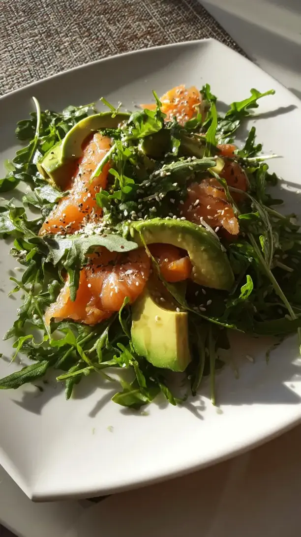 Arugula Salmon Salad