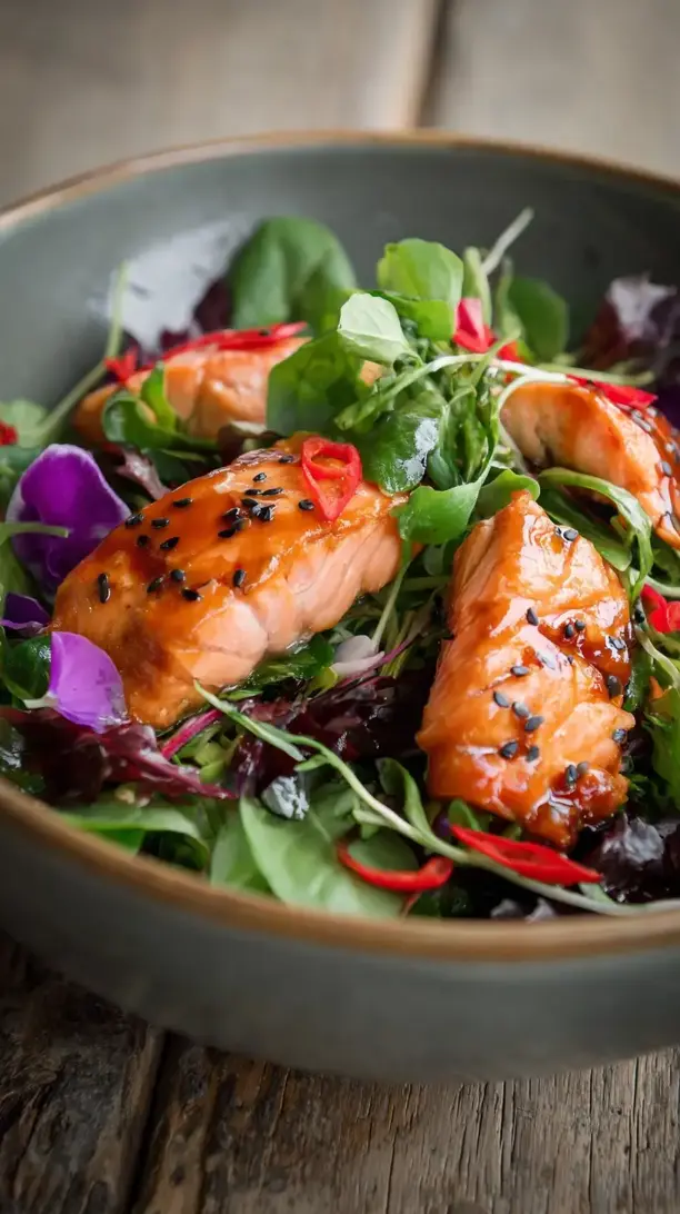 Asian Salmon Salad