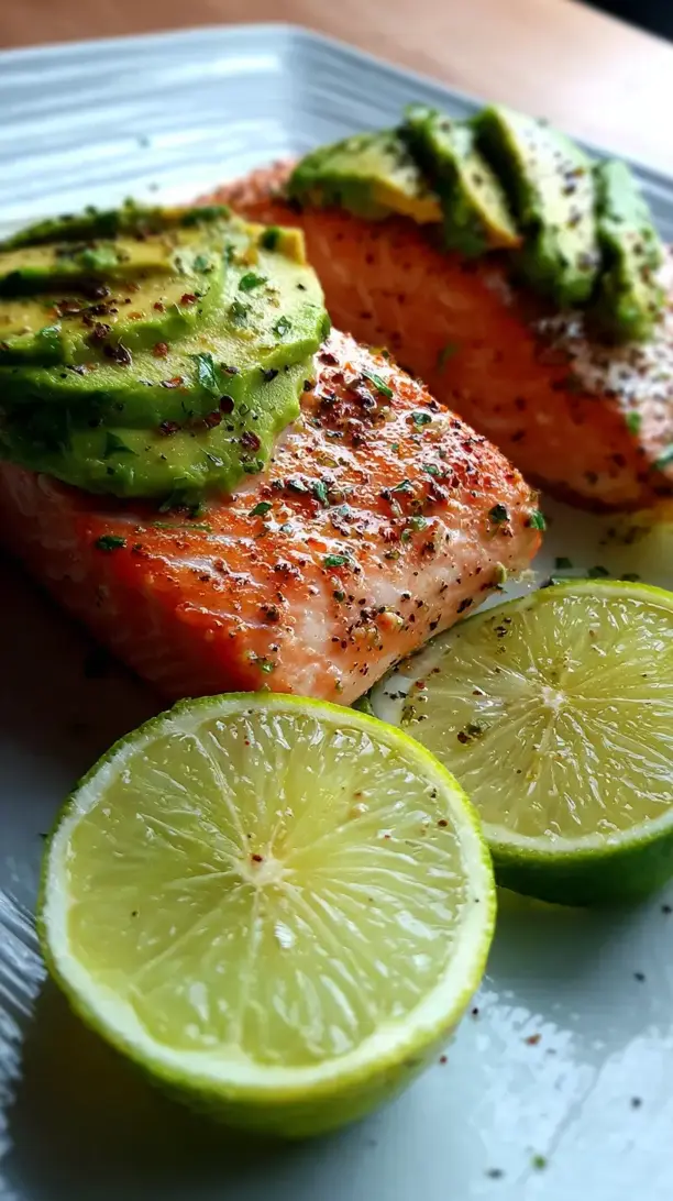 Avocado Lime Salmon