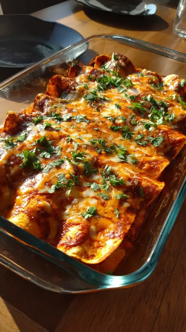 Baked Salmon Enchiladas