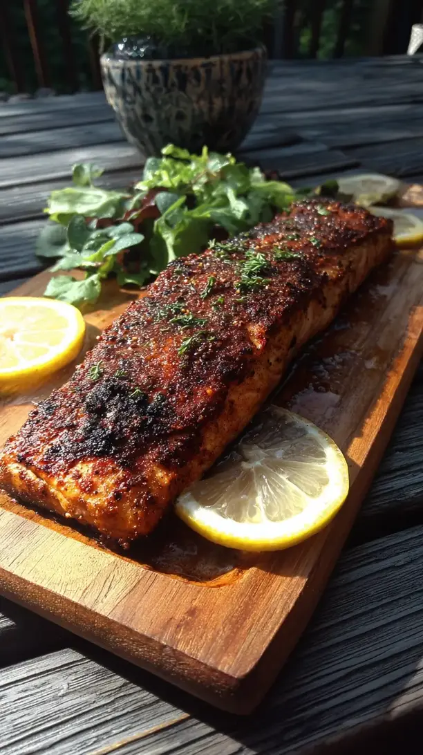 Cajun Blackened Salmon