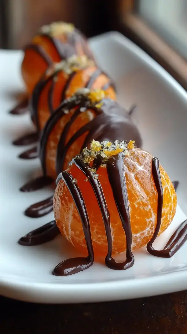 Chocolate Dipped Clementines