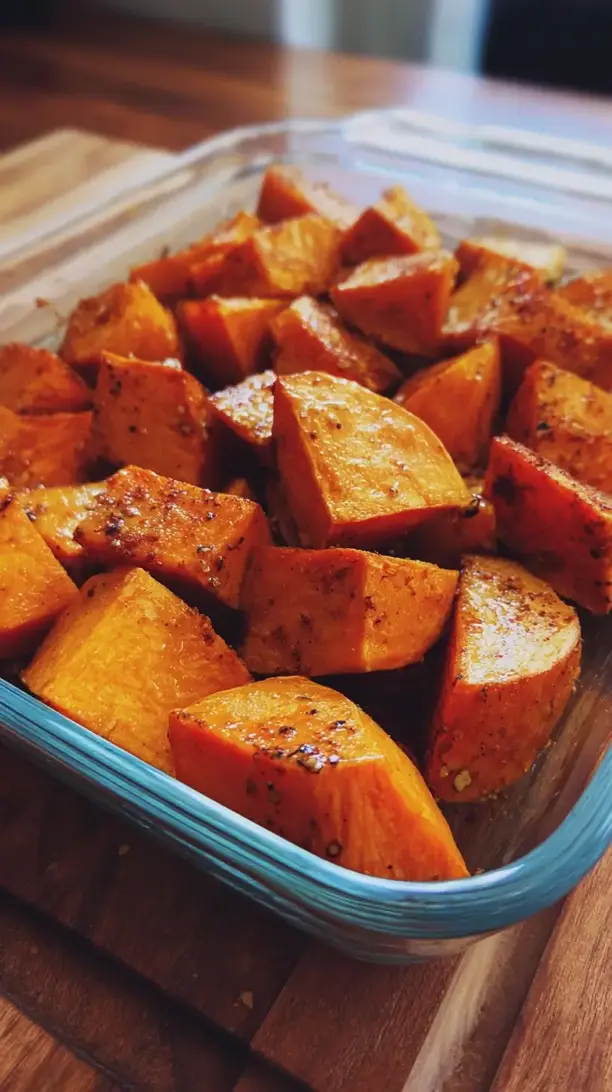 Cinnamon Roasted Sweet Potatoes