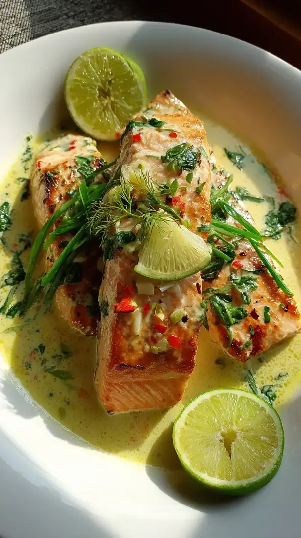 Coconut Lime Salmon