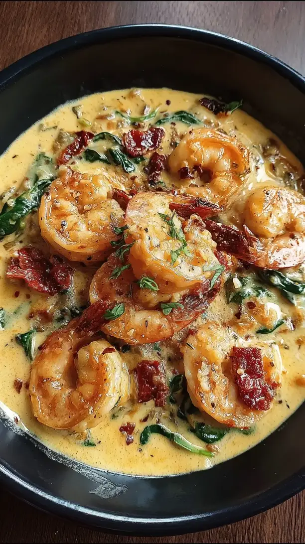Creamy Tuscan Shrimp