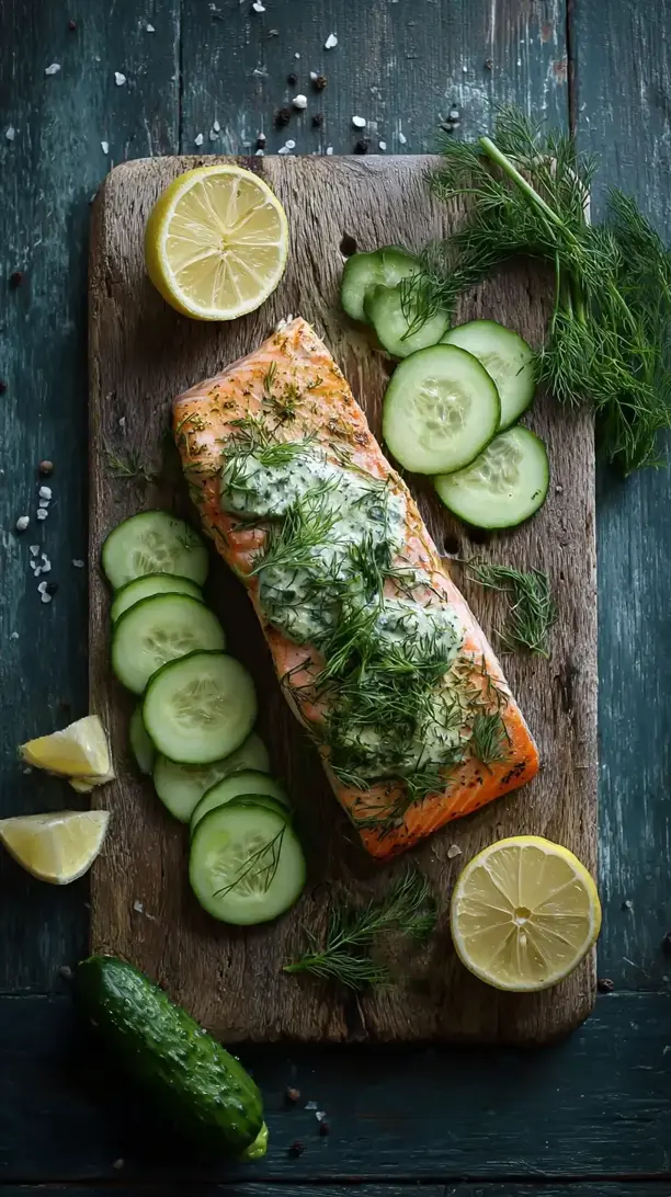 Cucumber Dill Salmon