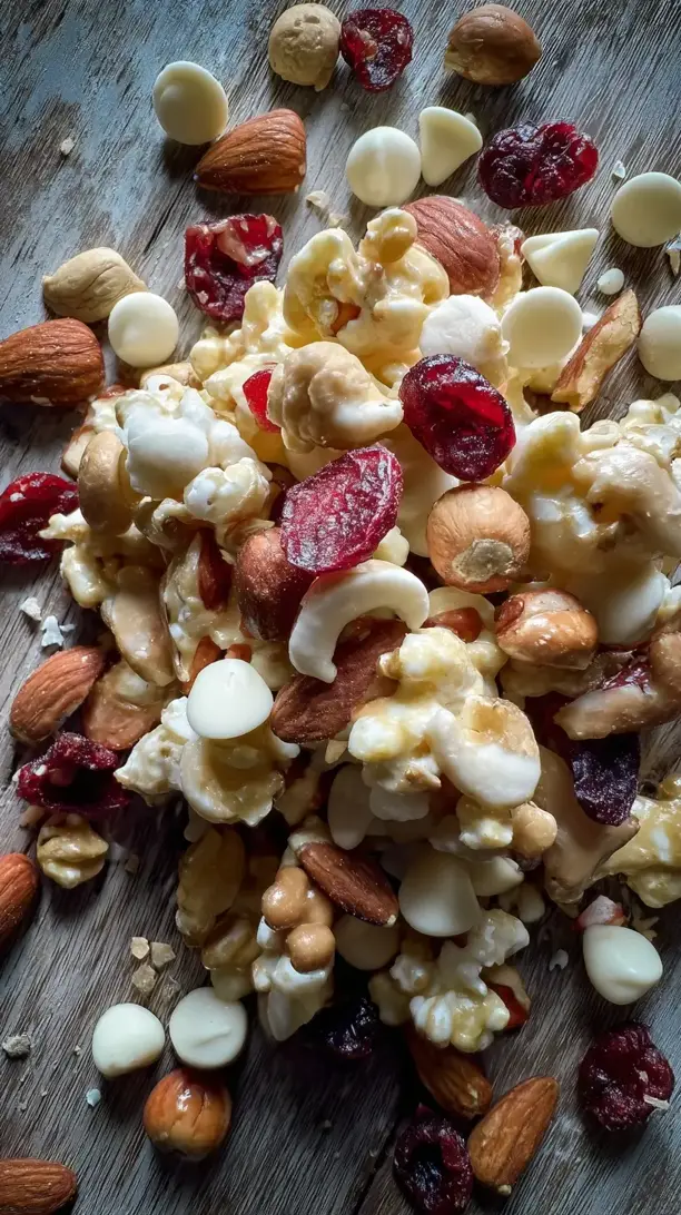 Festive Trail Mix Clusters
